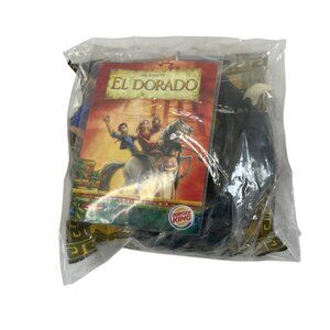 Vintage 2000 Burger King The Road To El Dorado Toy #4 Sealed In Original Bag